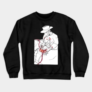 Modern Day Plague Doctor Crewneck Sweatshirt